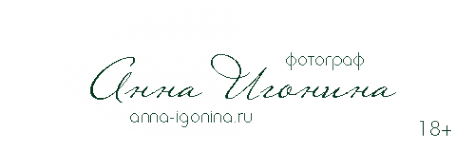 Логотип компании Студия выездной фотосъемки Анны Игониной