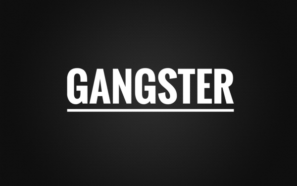 Логотип компании Gangster